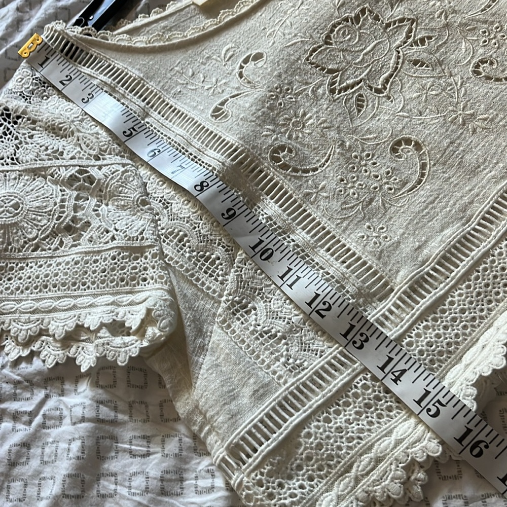 Spell and the Gypsy collective design Abigail lace crop crochet top blouse shirt - Picture 15 of 17